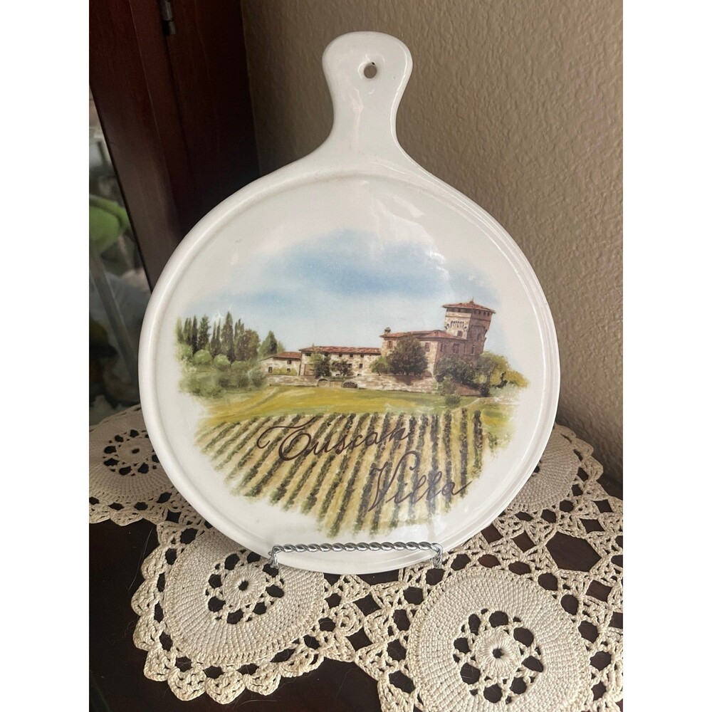 Tuscan Villa Ceramic Cutting Board